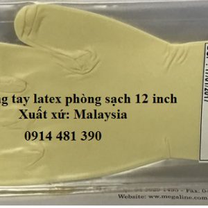 Găng tay latex Malaysia 12 inch
