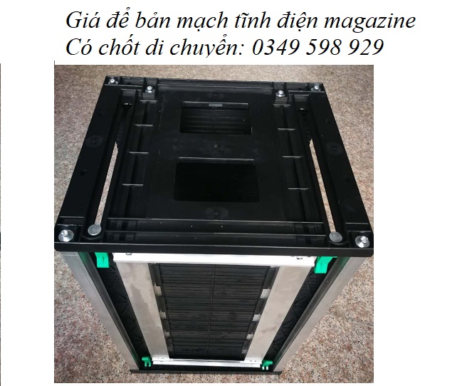 giá để bản mạch magazine duyển chuyển bằng bánh răng