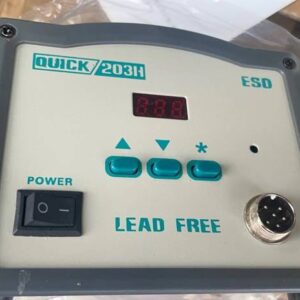 Máy hàn quick 203H trạm hàn cao tần chỉnh nhiệt