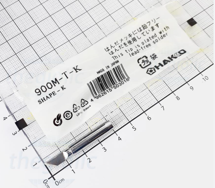 Mũi hàn Hakko 900M-T-K chính hãng dạng dao cắt nguyên bao bì